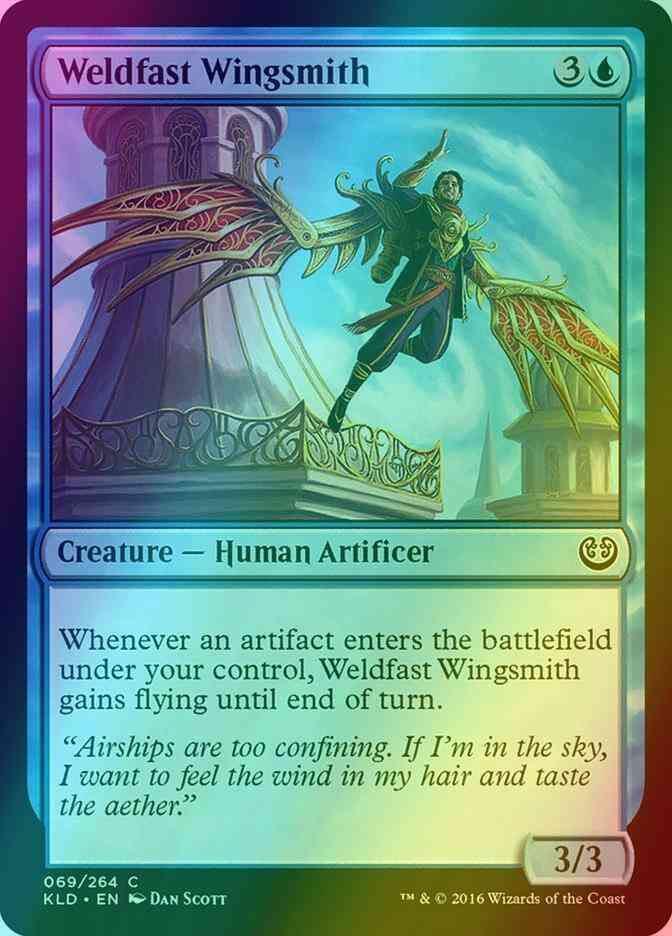 Weldfast Wingsmith [69] [Kaladesh] [Foil]