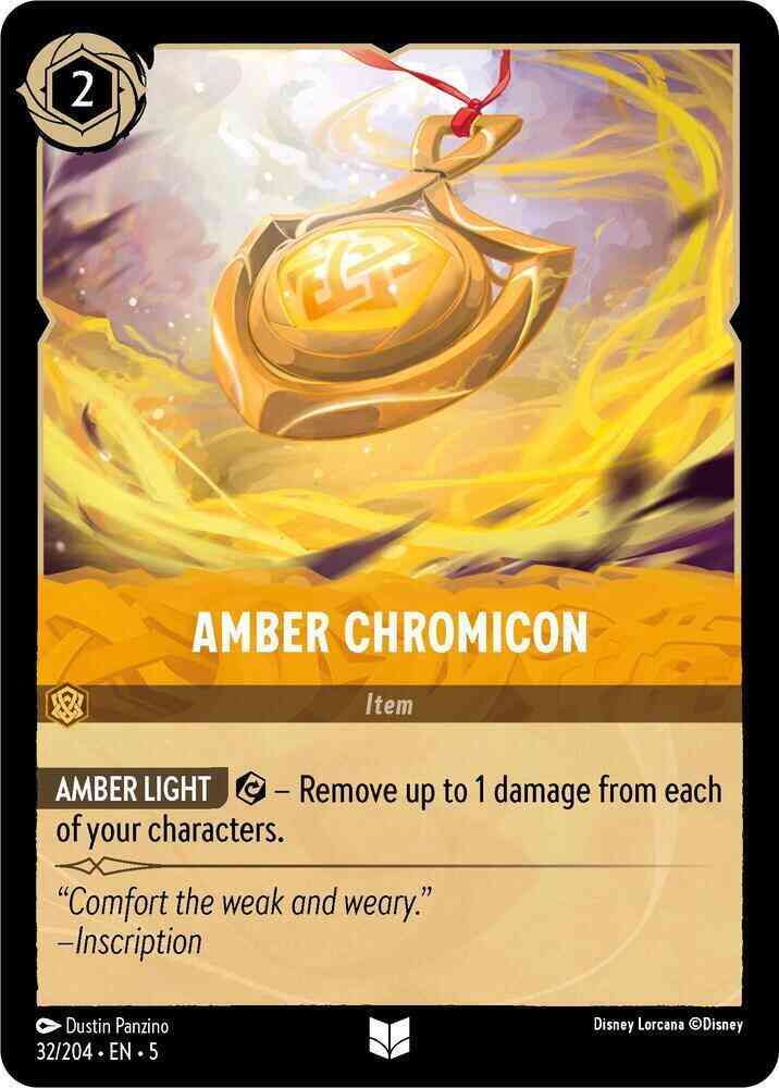 Amber Chromicon - 32/204 [Shimmering Skies] [Non-Foil]