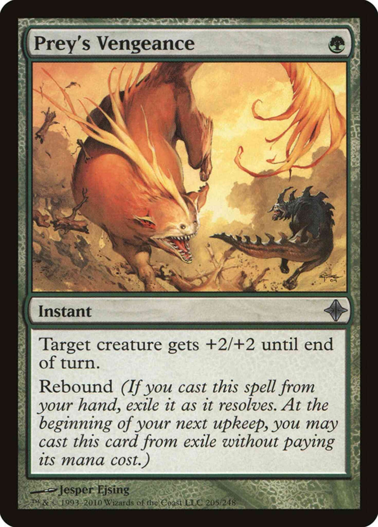 Prey's Vengeance [205] [Rise Of The Eldrazi] [Non-Foil]