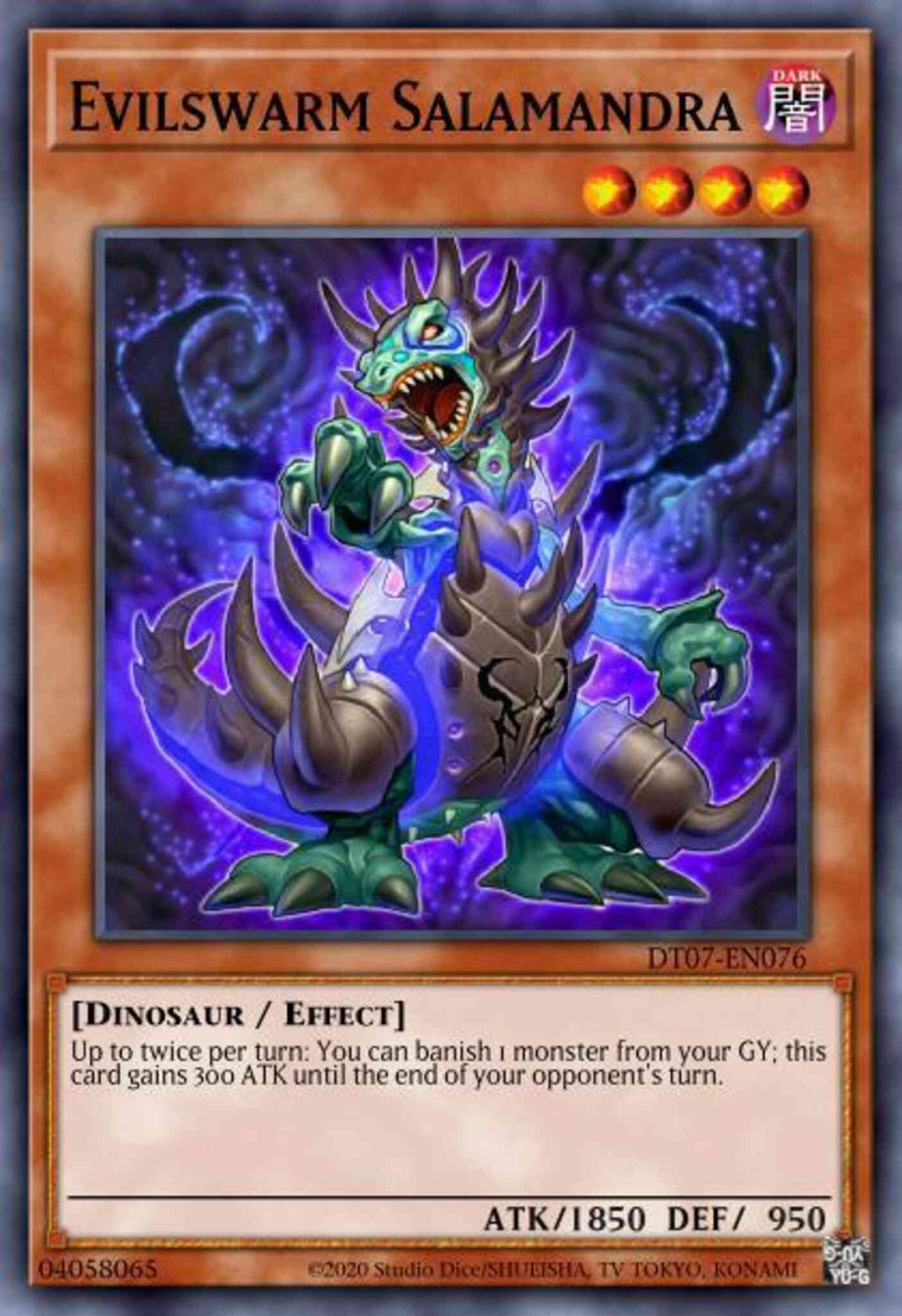 Evilswarm Salamandra - SR04-EN015 - Common - Unlimited