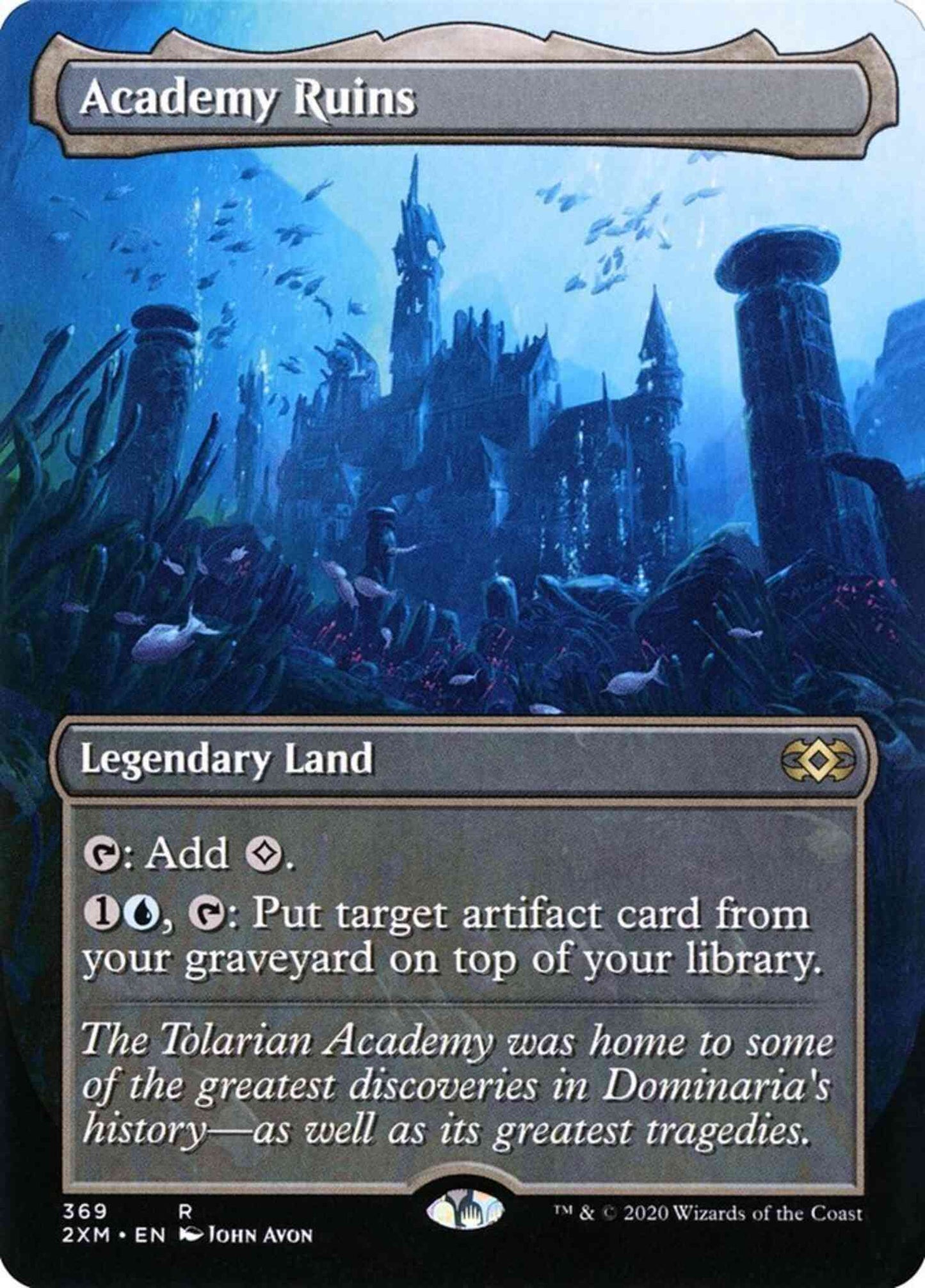 Academy Ruins [369] [Borderless] [Double Masters] [Non-Foil]