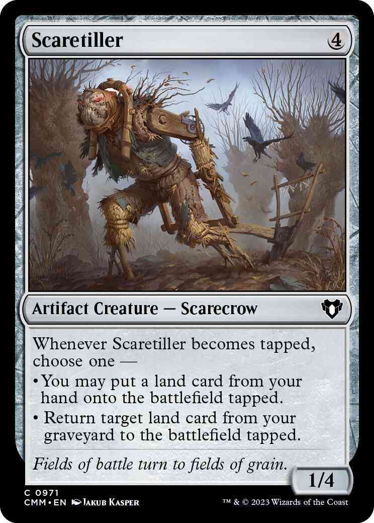 Scaretiller [971] [Commander Masters] [Non-Foil]
