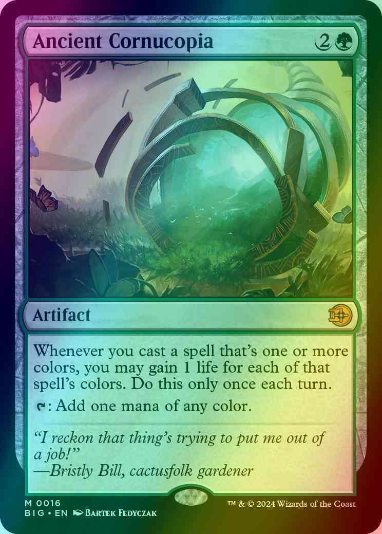Ancient Cornucopia [16] [The Big Score] [Foil]