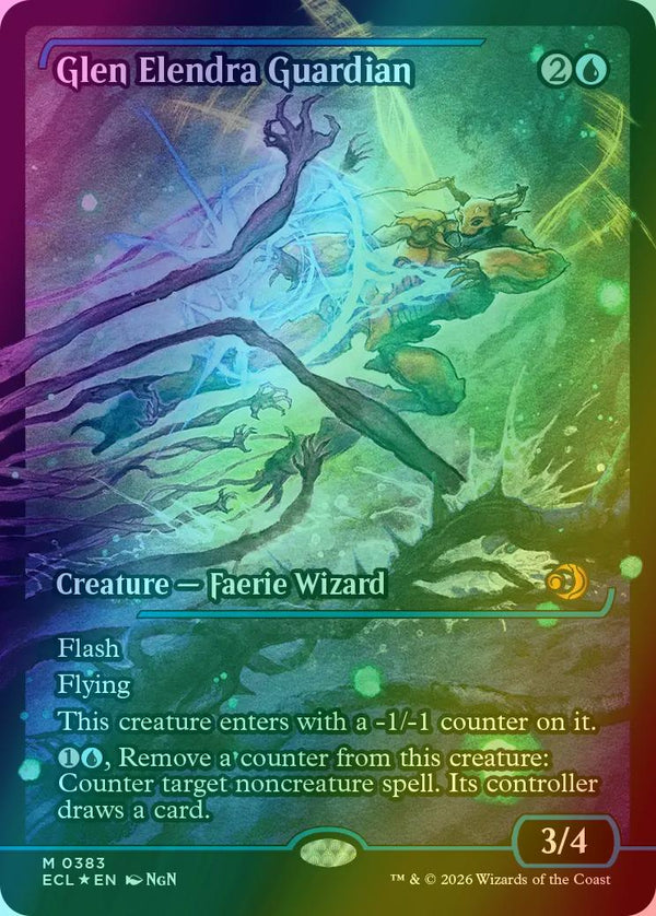 Glen Elendra Guardian [383] [Japan Showcase] [Lorwyn Eclipsed] [Foil]