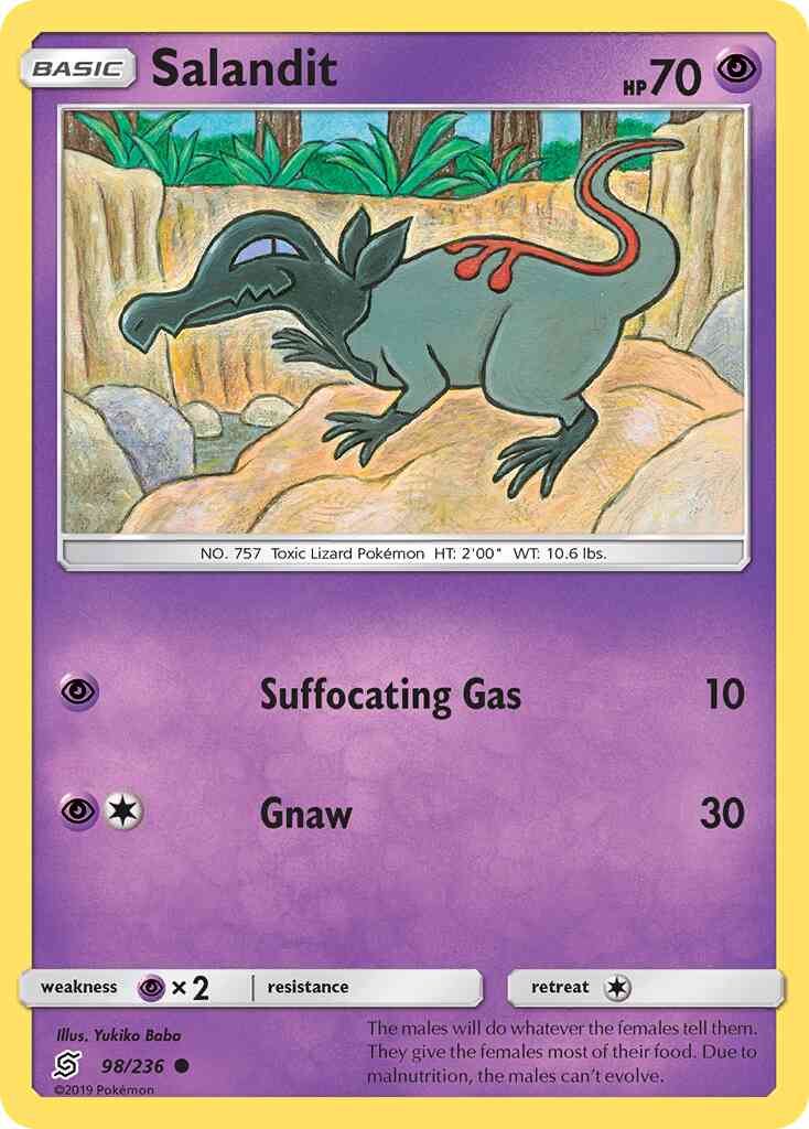 Salandit - 98/236 - Common [sm11-98] [Non-Holo]