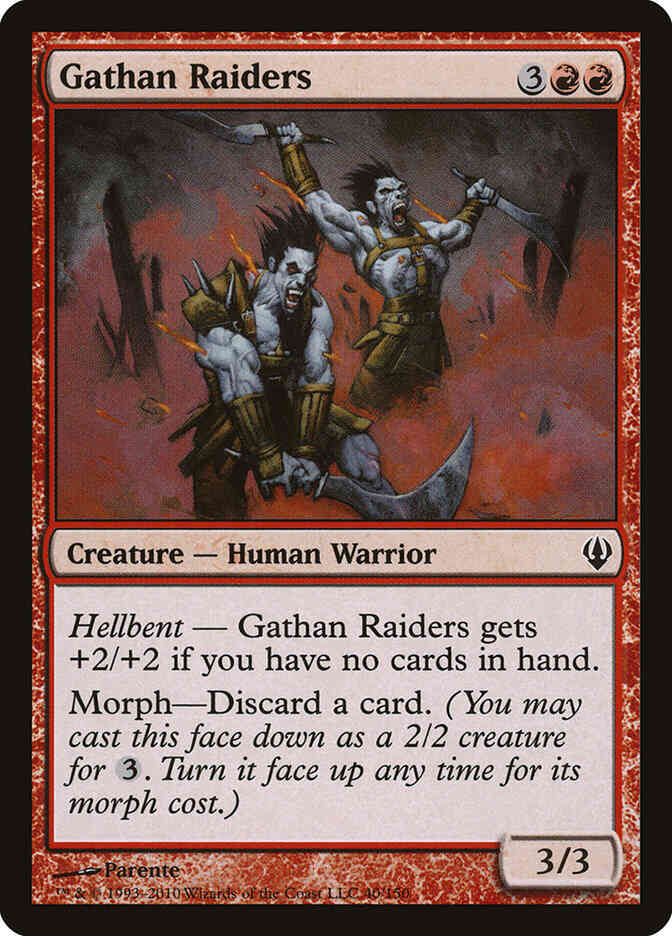 Gathan Raiders [40] [Archenemy 2010] [Non-Foil]