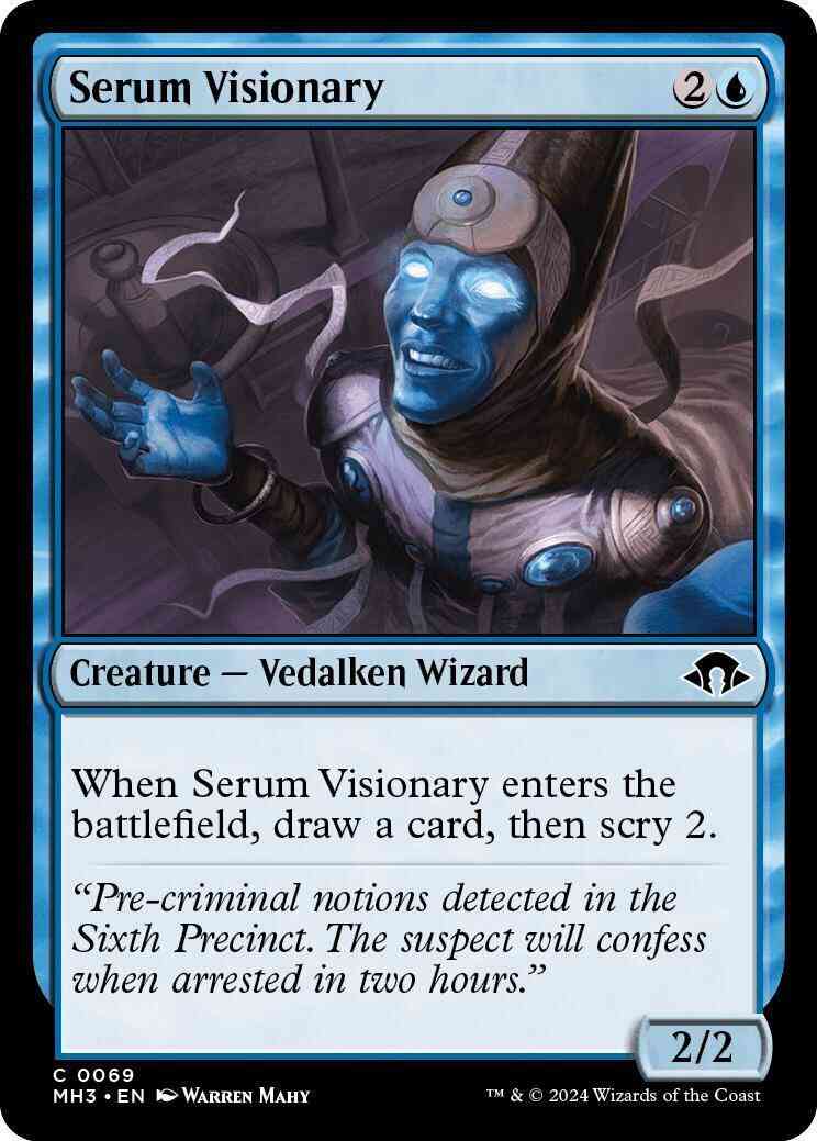 Serum Visionary [69] [Modern Horizons 3] [Non-Foil]