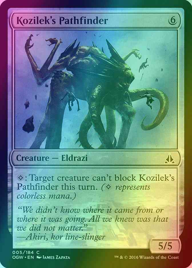 Kozilek's Pathfinder [5] [Oath of the Gatewatch] [Foil]