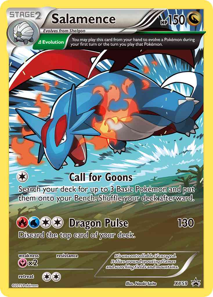 Salamence - XY59 - Promo [xyp-XY59] [Holo]