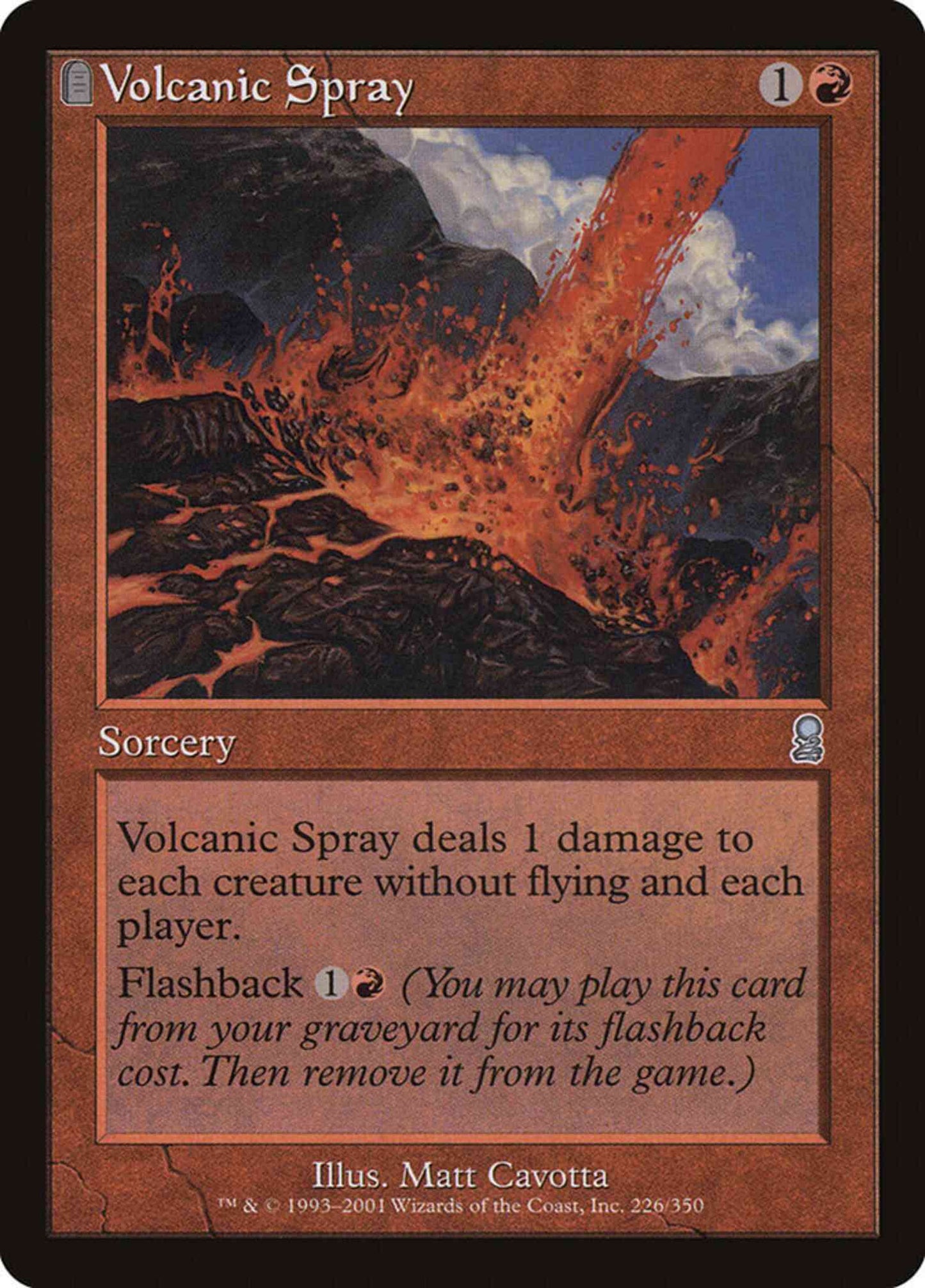 Volcanic Spray [226] [Odyssey] [Non-Foil]
