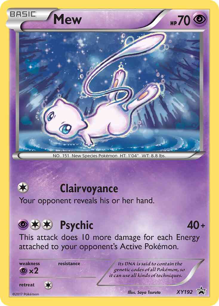 Mew - XY192 - Promo [xyp-XY192] [Holo]