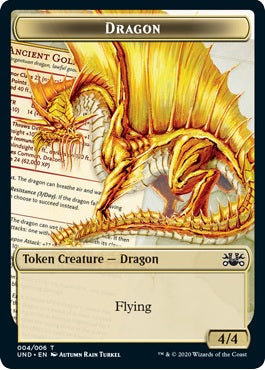 Beeble Token (01) // Dragon Token (04) [Unsanctioned Tokens] [Non-Foil]