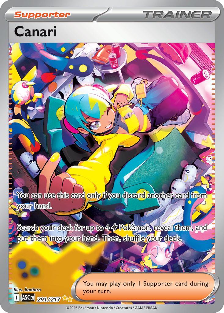 Canari - 291/217 - Special Illustration Rare [me025-291] [Ultra]