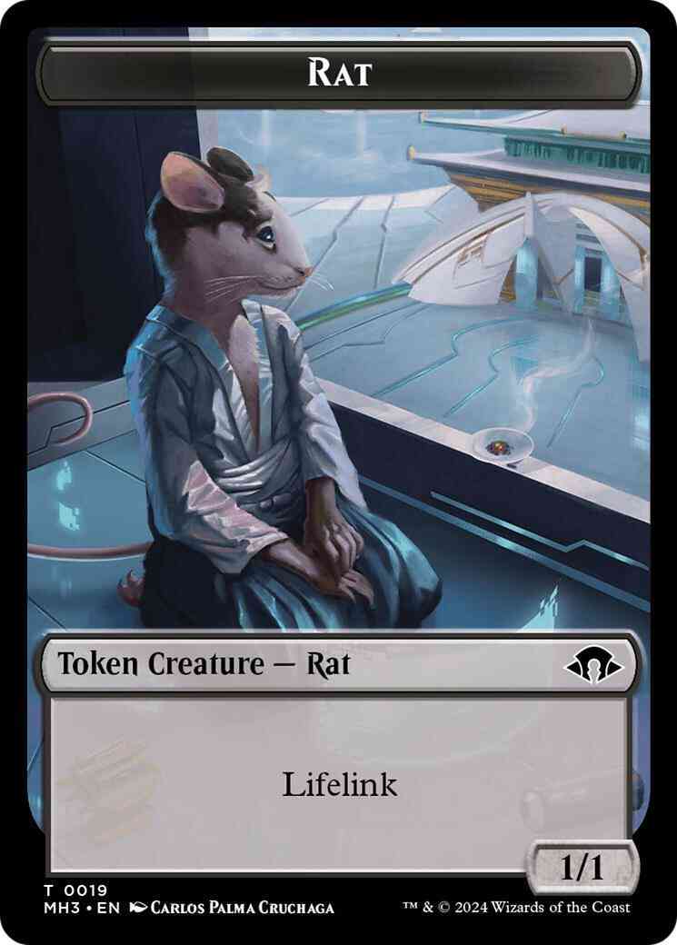 Rat Token [19] [Modern Horizons 3: Tokens] [Non-Foil]