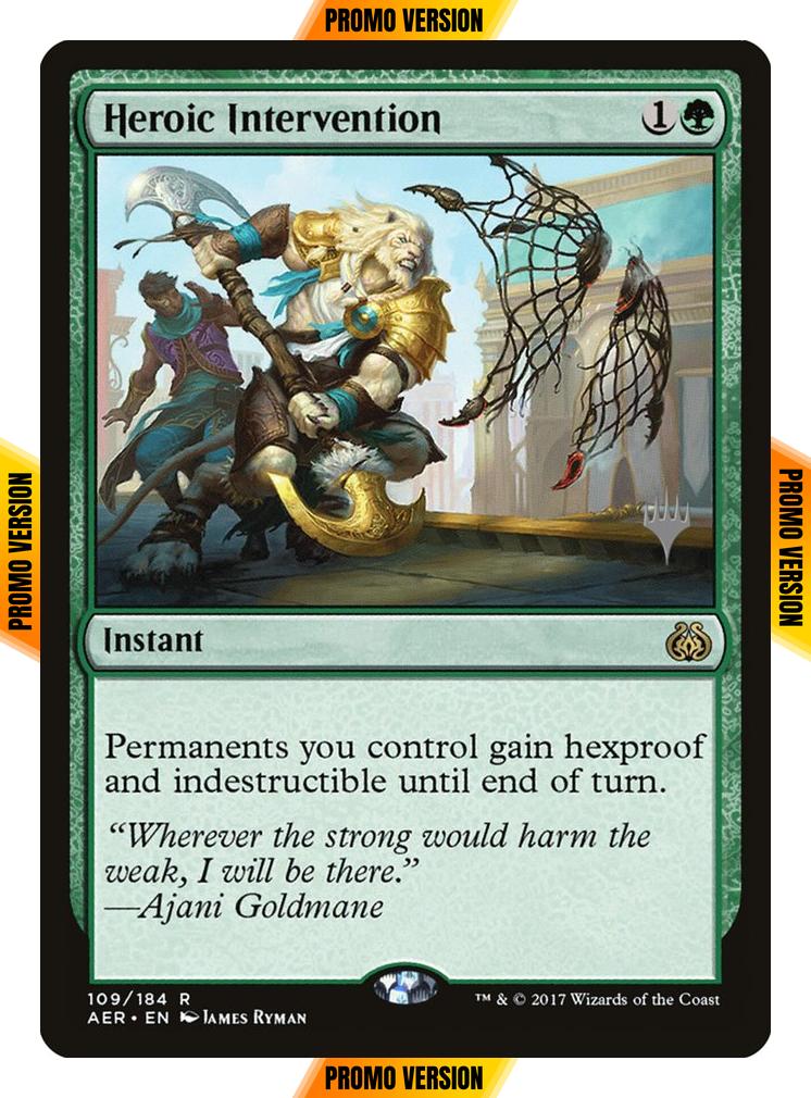 Heroic Intervention [109p] [Promo Pack] [Aether Revolt Promos] [Non-Foil]