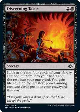 Discerning Taste [82] [Modern Horizons 2] [Non-Foil]