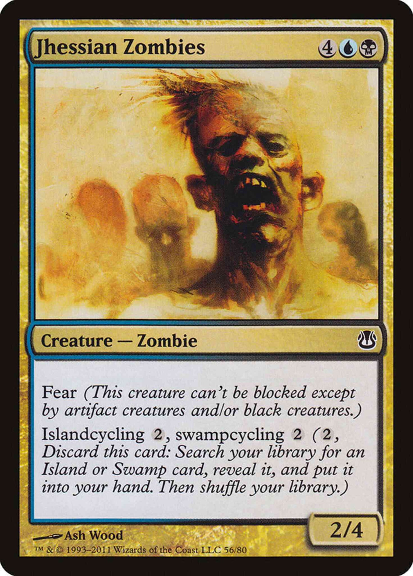 Jhessian Zombies [56] [Duel Decks: Ajani vs. Nicol Bolas] [Non-Foil]