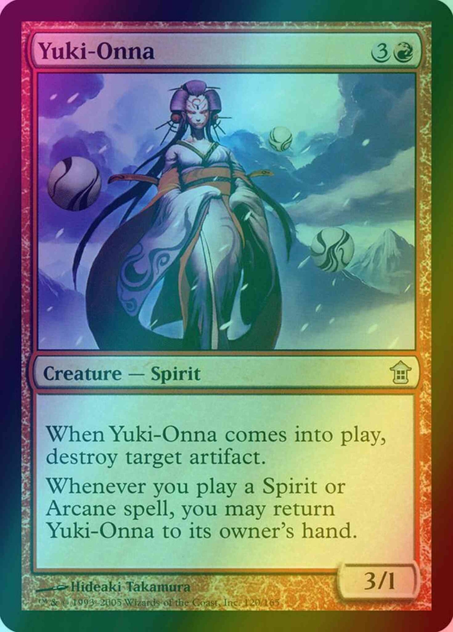 Yuki-Onna [120] [Saviors of Kamigawa] [Foil]