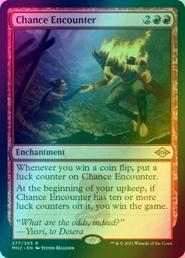 Chance Encounter [277] [Modern Horizons 2] [Etched Foil]