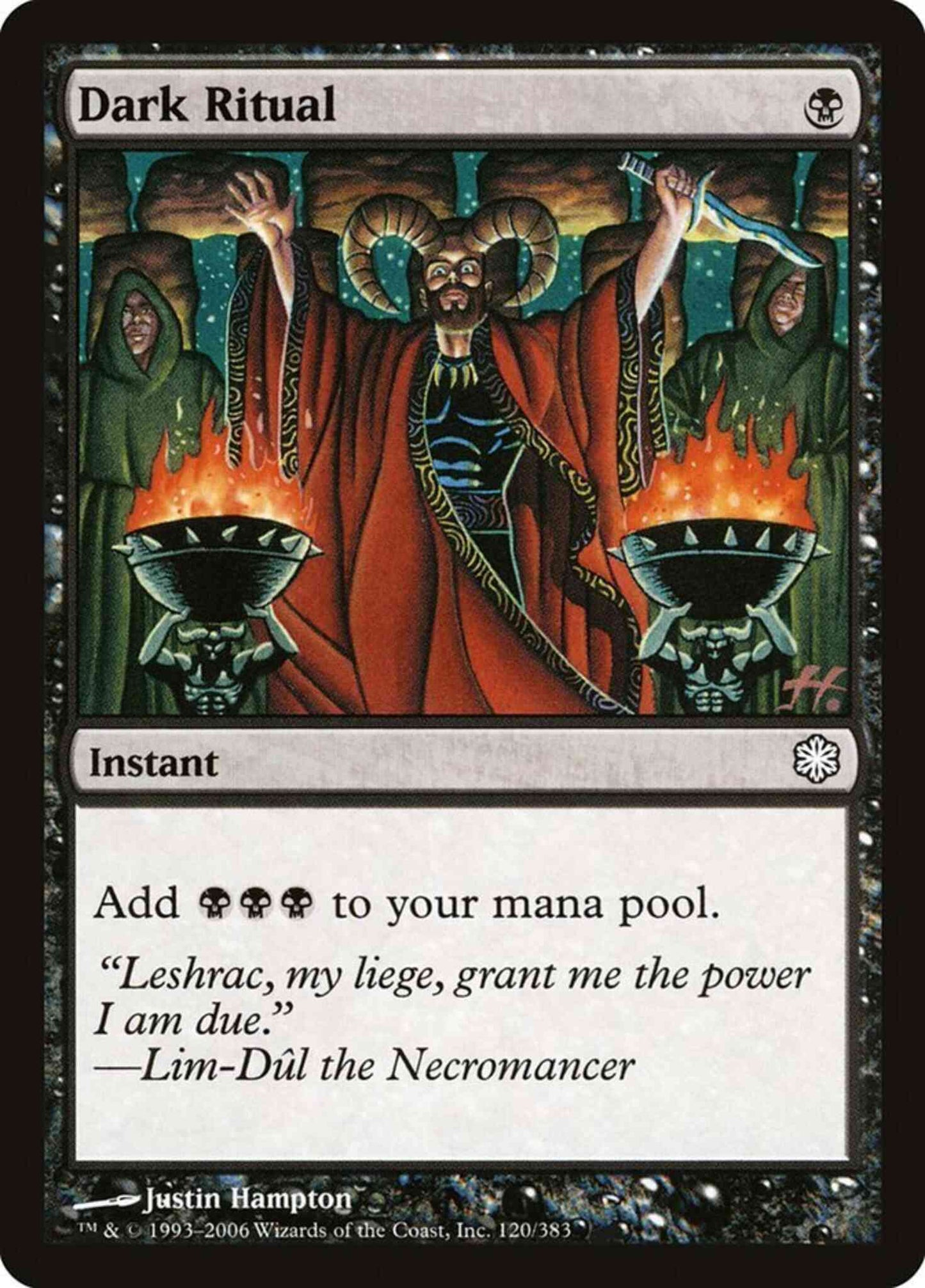 Dark Ritual [120] [Coldsnap Theme Decks] [Non-Foil]