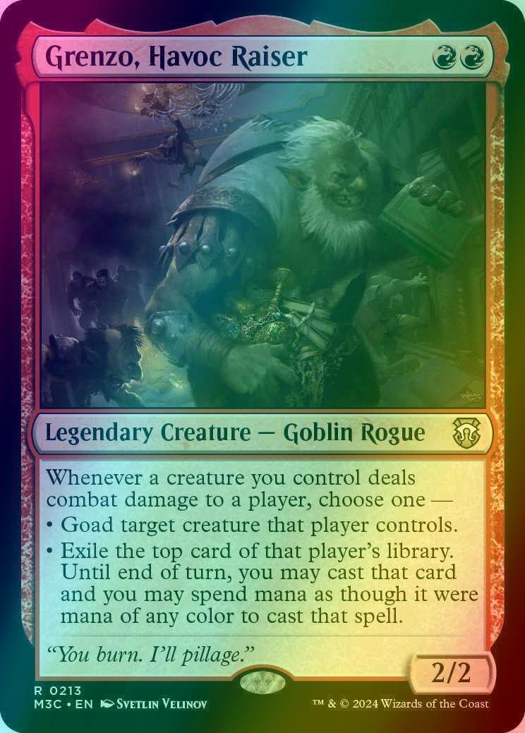 Grenzo, Havoc Raiser [213] [Modern Horizons 3: Commander] [Ripple Foil]
