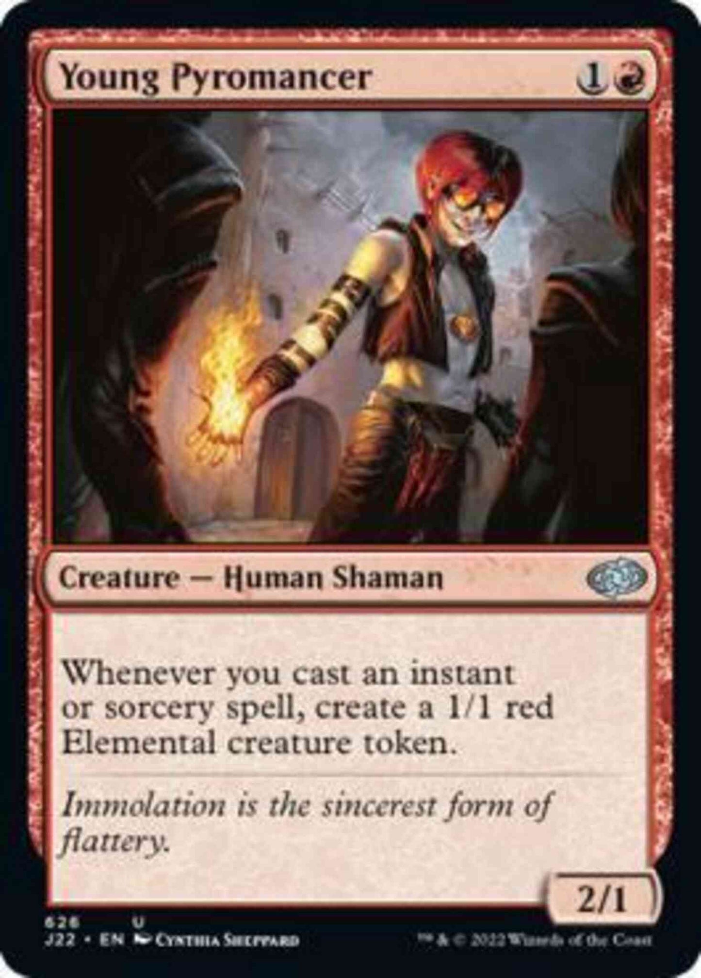 Young Pyromancer [626] [Jumpstart 2022] [Non-Foil]