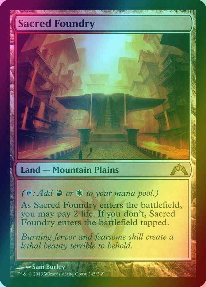 Sacred Foundry [245] [Gatecrash] [Foil]