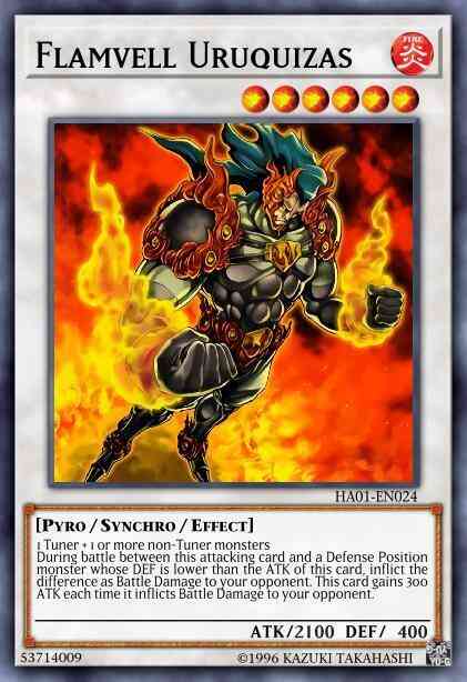Flamvell Uruquizas - DT01-EN033 - Duel Terminal Rare Parallel Rare - Duel Terminal