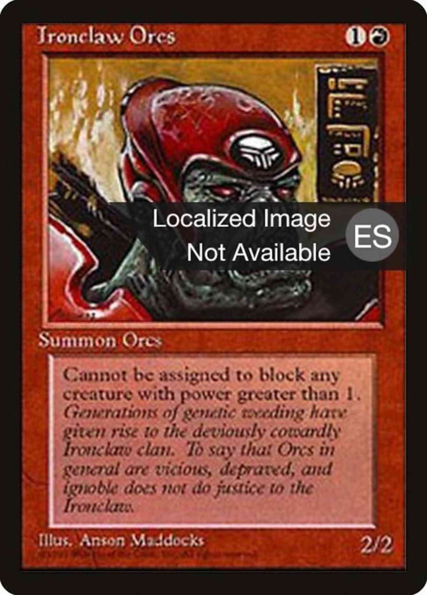 Ironclaw Orcs - Korean [206] [Fourth Edition Black Border: Korean] [Non-Foil]