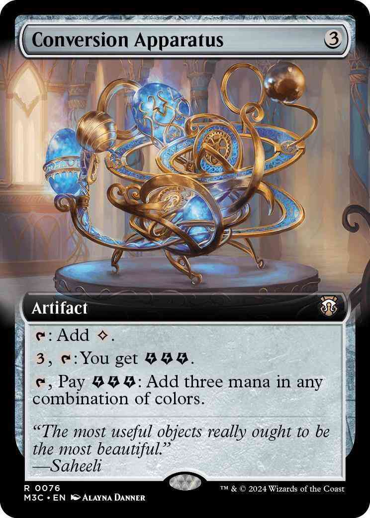 Conversion Apparatus [76] [Extended Art] [Modern Horizons 3: Commander] [Non-Foil]