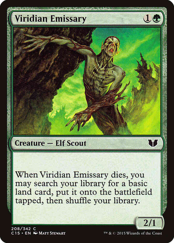 Viridian Emissary [208] [Commander 2015] [Non-Foil]