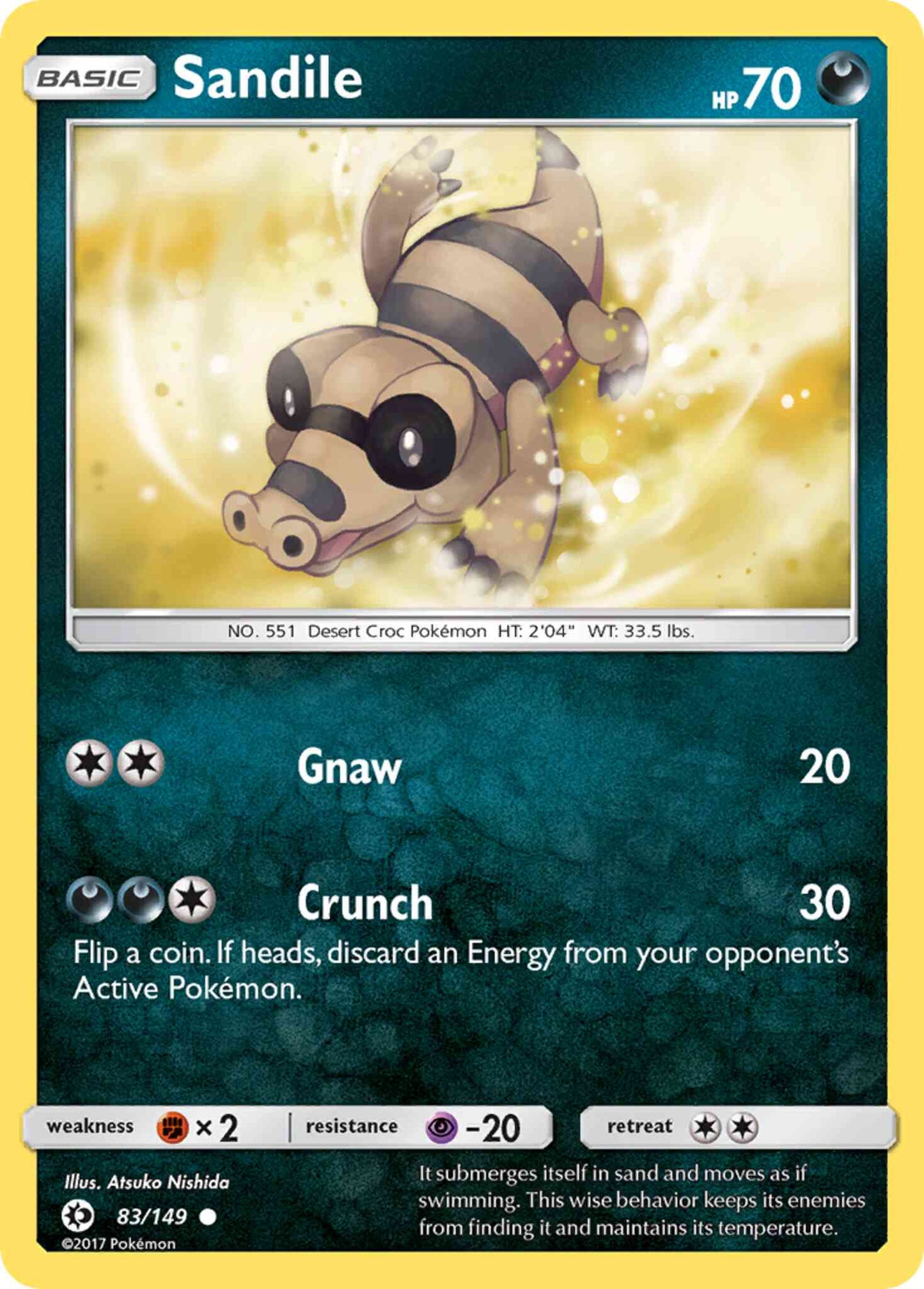 Sandile - 83/149 - Common [sm1-83] [Non-Holo]