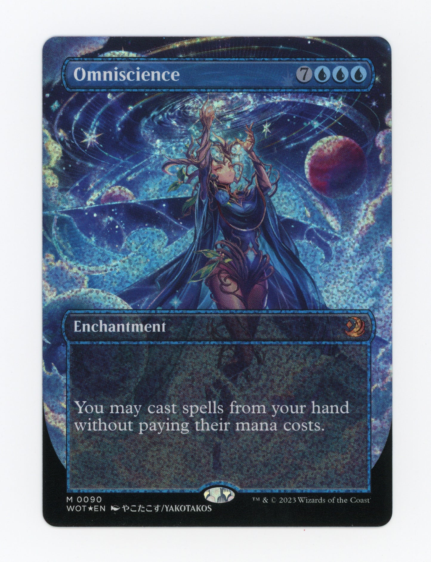 Omniscience — Borderless|Anime|Confetti Foil — ID 18379