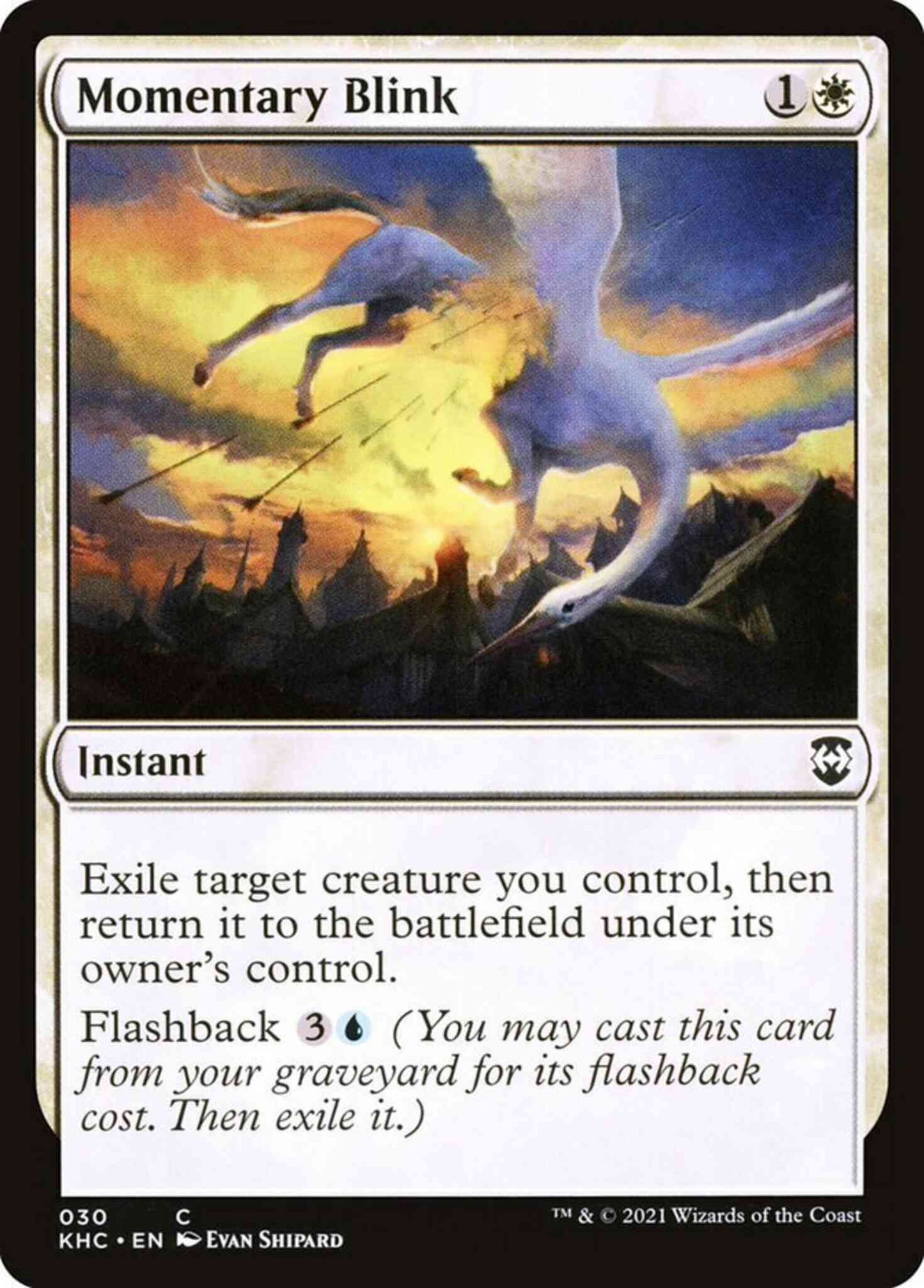 Momentary Blink [30] [Kaldheim Commander] [Non-Foil]