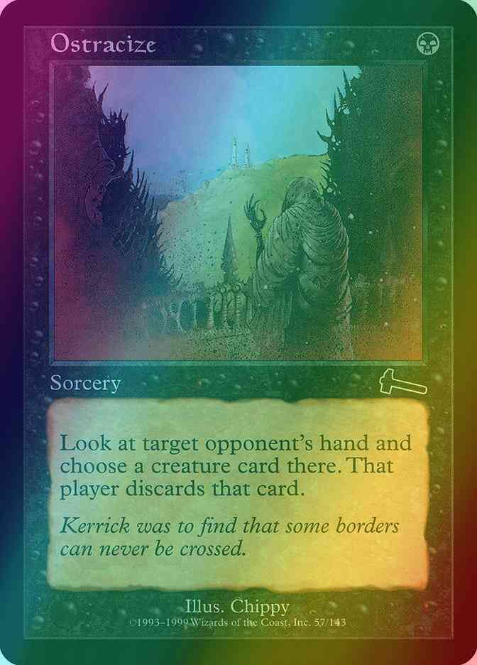 Ostracize [57] [Urza's Legacy] [Foil]