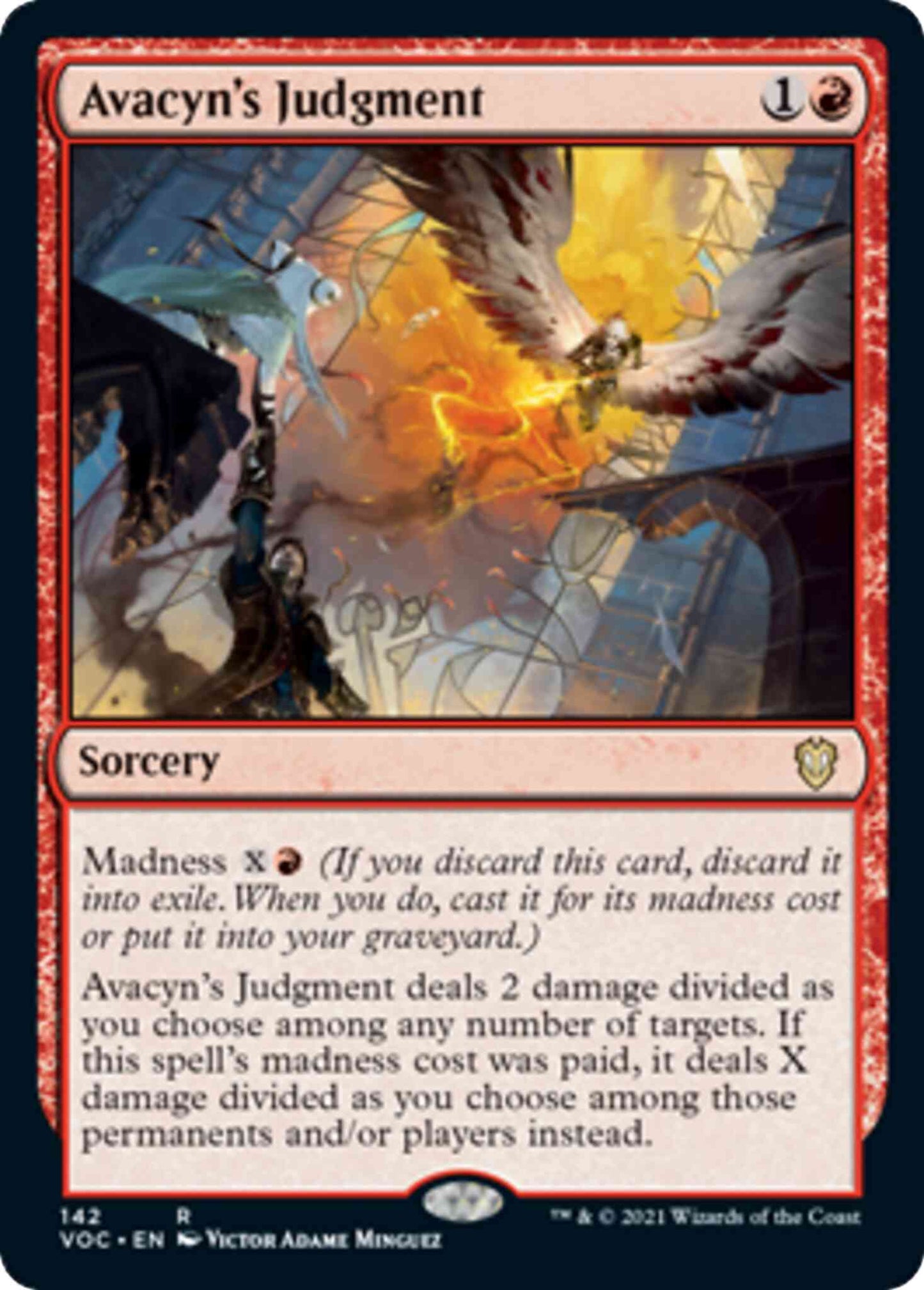 Avacyn's Judgment [142] [Innistrad: Crimson Vow: Commander] [Non-Foil]