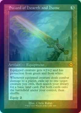 Sword of Hearth and Home [433] [Retro Frame] [Modern Horizons 2] [Foil]