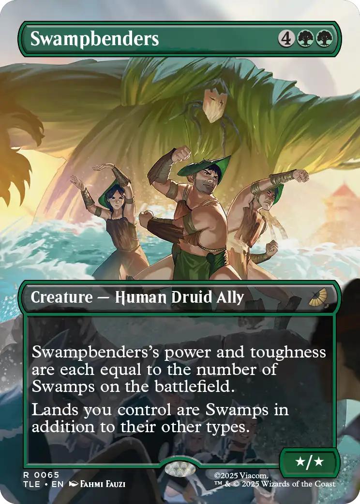 Swampbenders [65] [Borderless] [Scene] [Avatar: The Last Airbender Eternal] [Non-Foil]