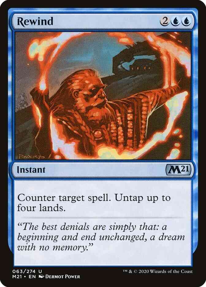 Rewind [63] [Core Set 2021] [Non-Foil]