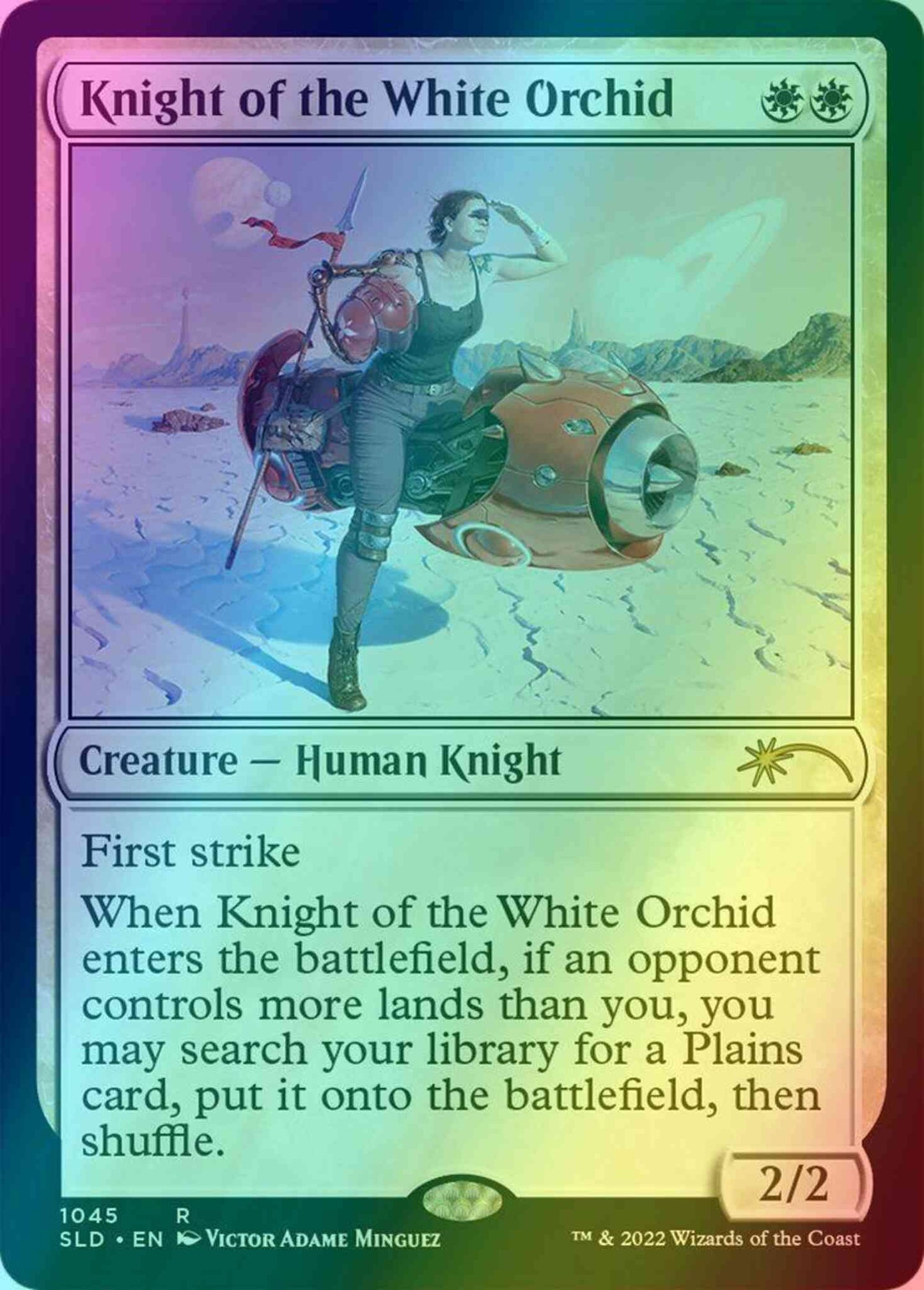 Knight of the White Orchid [1045] [Victor Adame Minguez] [Secret Lair Drop] [Foil]
