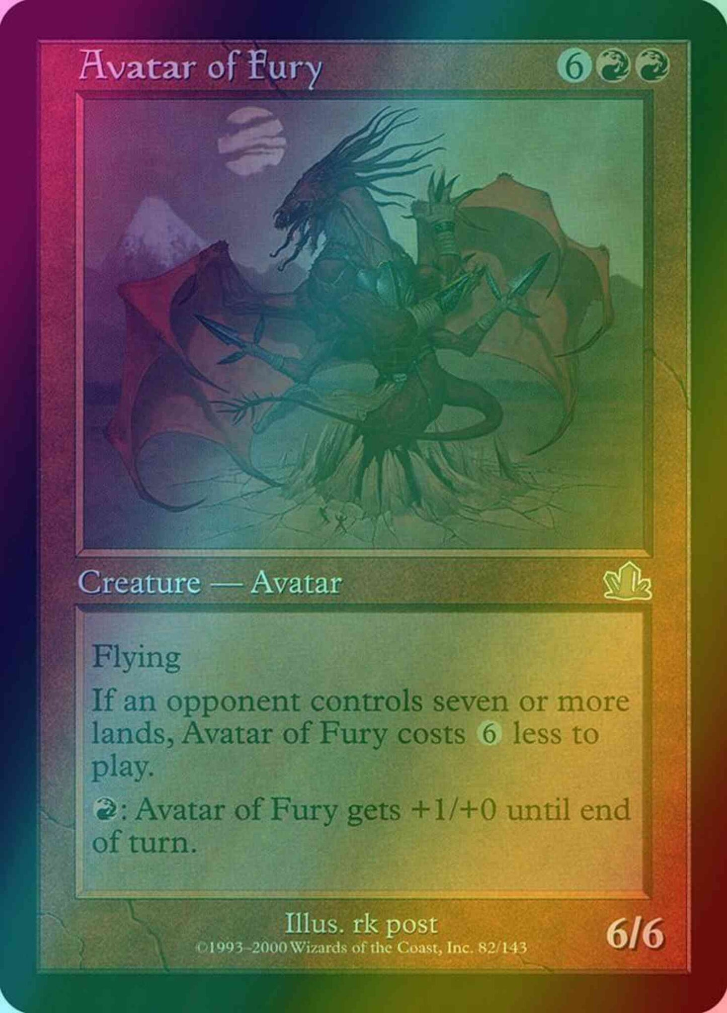 Avatar of Fury [82] [Prophecy] [Foil]