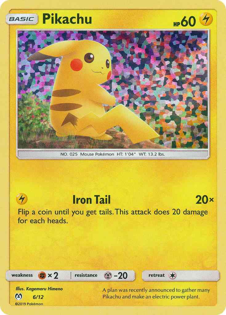 Pikachu - 6/12 - Promo [mcd19-6] [Holo]