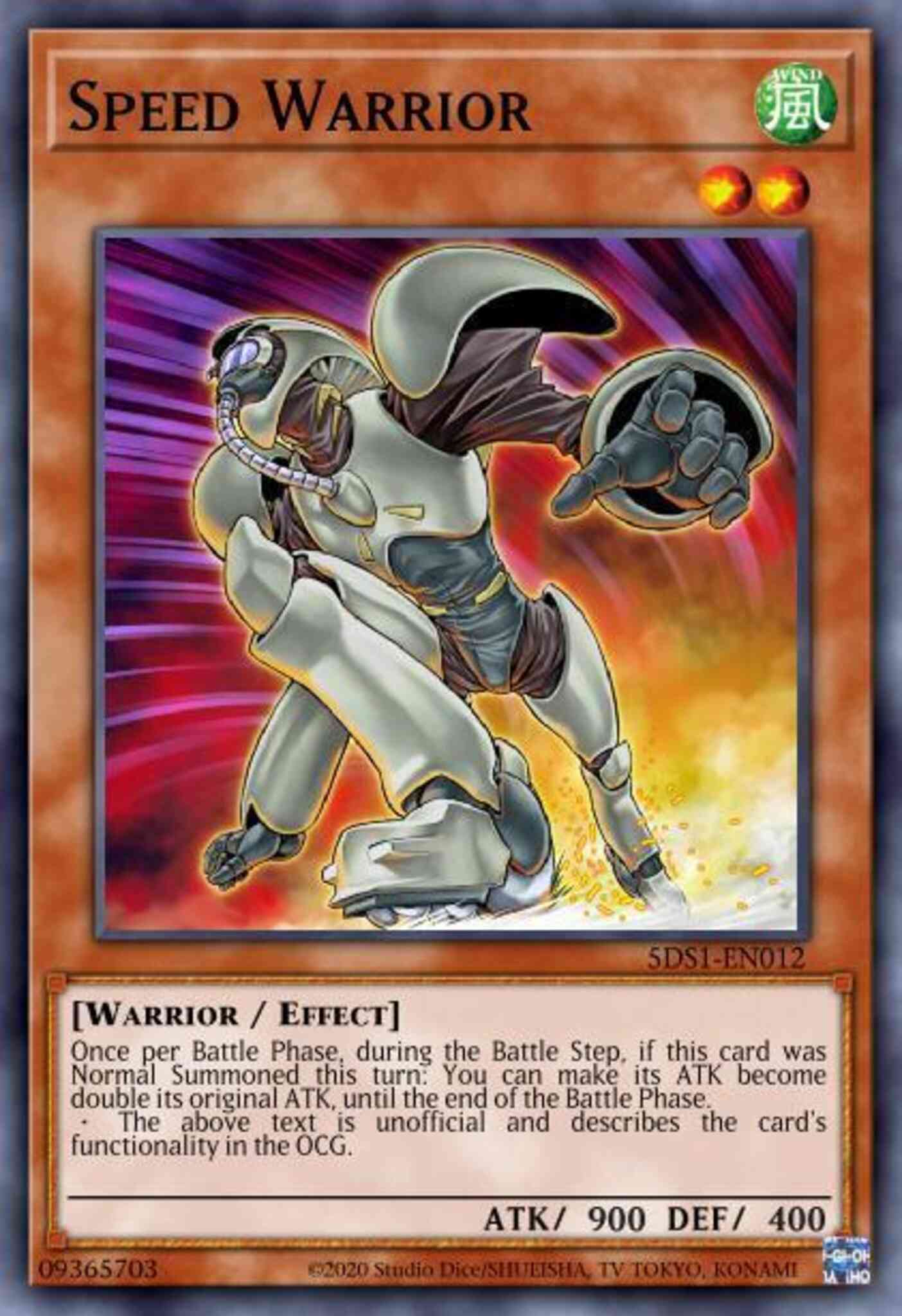Speed Warrior - 5DS2-EN015 - Common - 1st Edition