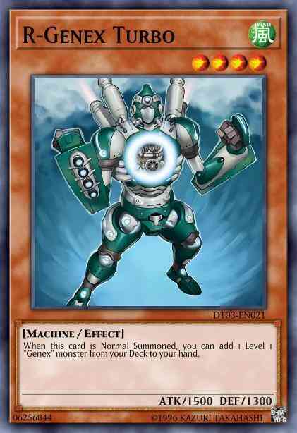 R-Genex Turbo - DT03-EN021 - Duel Terminal Normal Parallel Rare - Duel Terminal