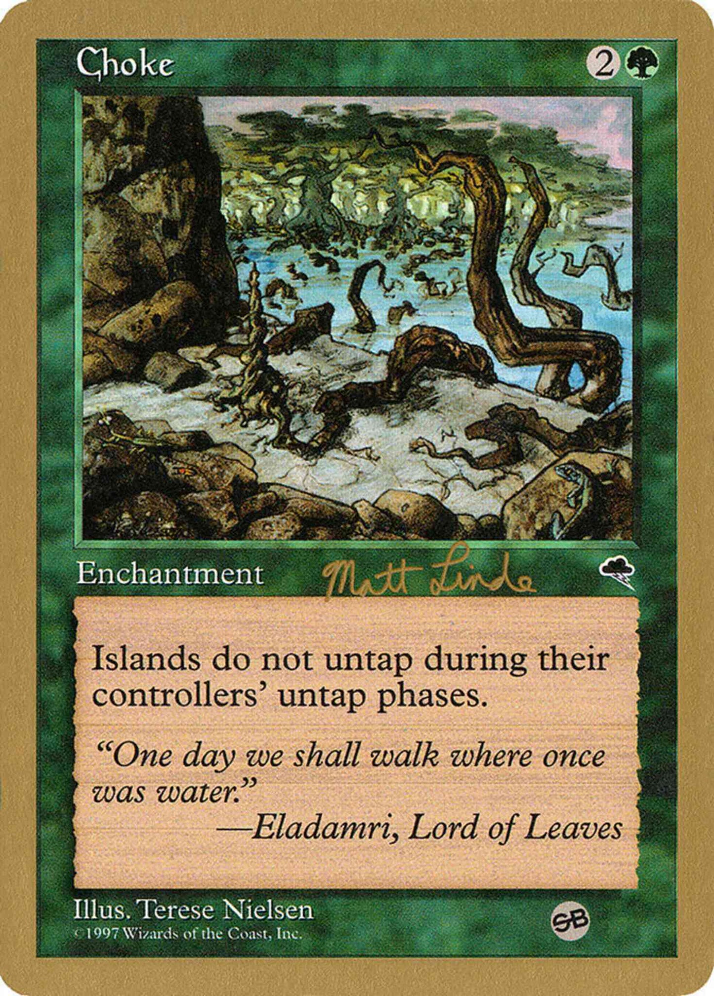 Choke [ml219sb] [World Championship Decks 1999] [Non-Foil]