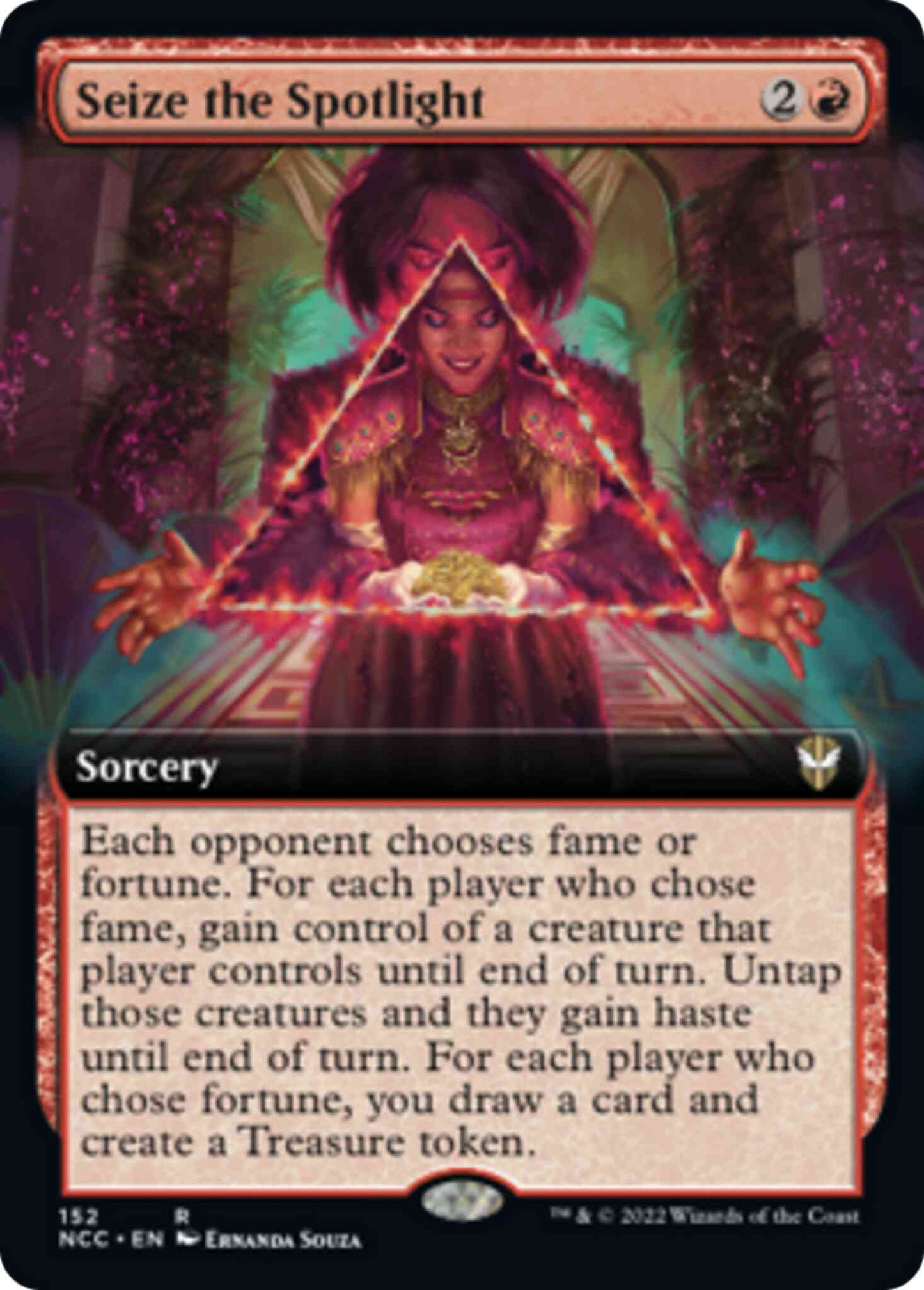Seize the Spotlight [152] [Extended Art] [Streets of New Capenna: Commander] [Non-Foil]