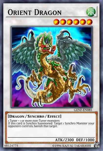 Orient Dragon - GENF-EN085 - Secret Rare - 1st Edition