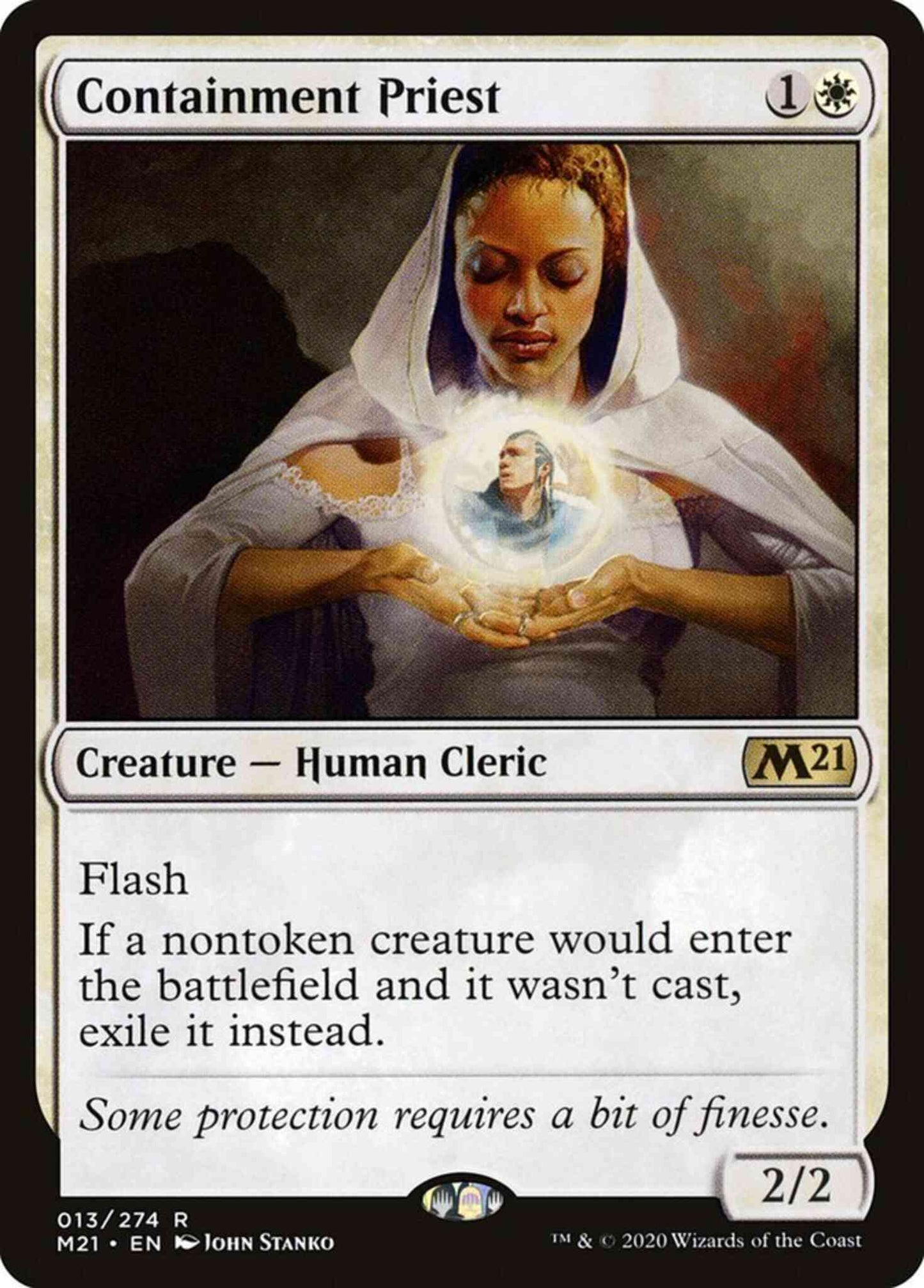 Containment Priest [13] [Core Set 2021] [Non-Foil]