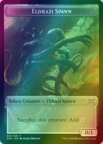 Eldrazi Spawn Token (01) // Germ Token (10) [Double Masters Tokens] [Foil]