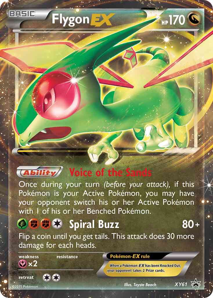 Flygon-EX - XY61 - Promo [xyp-XY61] [Ultra]
